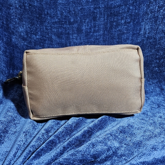 JPK Paris 75 Champagne Tan Nylon Rectangle Shoulder Bag - Picture 8 of 10